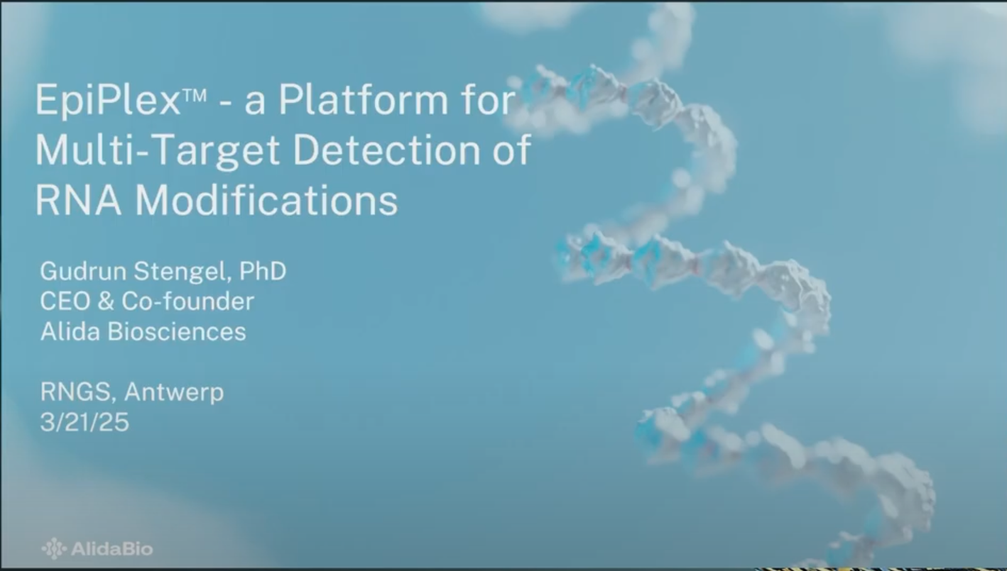 Video explaining how AlidaBio's EpiPlex Platform for transcriptome-wide RNA modification profiling of m6A and inosine